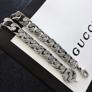 Gucci Interlocking G Crystal Circle Bracelet