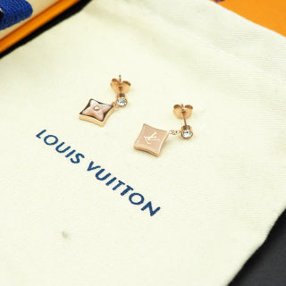 Louis Vuitton Star Blossom Pearl Drop Stud Earrings