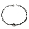 Gucci Interlocking G Chain Link Medallion Bracelet