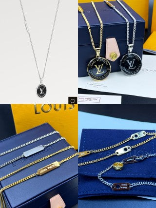 Louis Vuitton Heritage Medallion Pendant Necklace