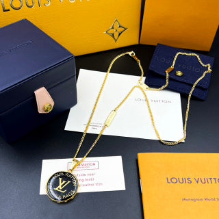 Louis Vuitton Heritage Medallion Pendant Necklace