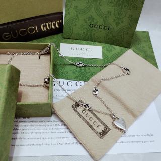 Gucci Interlocking G Double Chain Necklace
