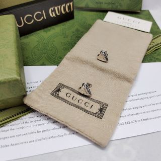 Gucci Mini GG Heart Stud Earrings