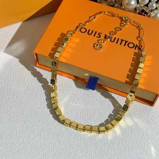 Louis Vuitton Golden Radiant Link Necklace