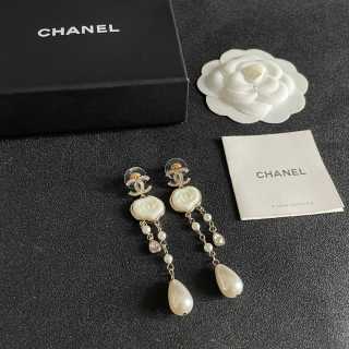 CHANEL Opaline Whisper Drop Earrings