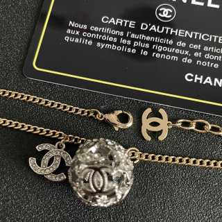 CHANEL Blooming Emblem Pendant Necklace