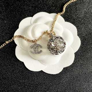 CHANEL Blooming Emblem Pendant Necklace