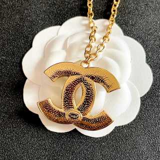 Chanel Colorful Gemstone CC Pendant Necklace – Elegant Luxury Fashion Jewelry