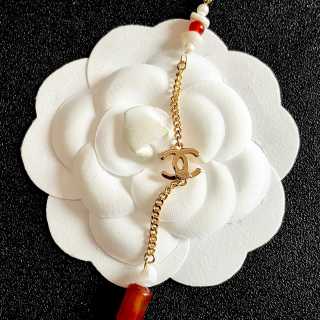 Chanel Summer Beaded Charm Necklace