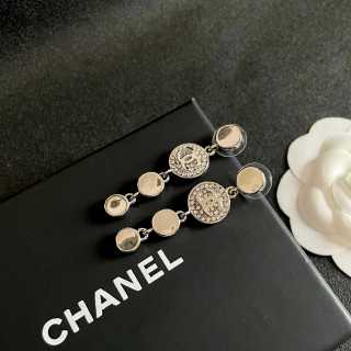 Chanel Delicate Pearl Charm Drop Earrings