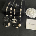 Chanel Timeless Pearl Chain Long Necklace