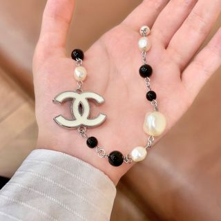 Chanel Timeless Pearl Chain Long Necklace