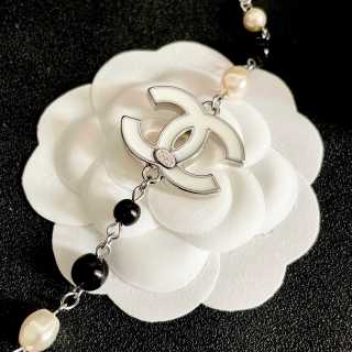Chanel Timeless Pearl Chain Long Necklace