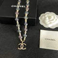 Chanel Timeless Beaded Signature Necklace