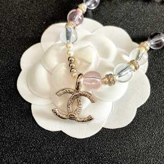 Chanel Timeless Beaded Signature Necklace