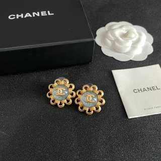 Chanel Timeless Bloom Stud Earrings