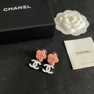 Chanel Timeless Flower Stud Earrings