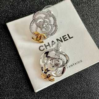 Chanel Timeless Bloom Rose Earrings