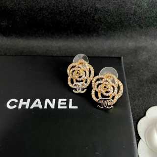 Chanel Timeless Bloom Rose Earrings