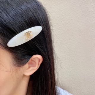 Chanel Elegant Oval Hair Clip