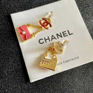 Chanel Romantic Ribbon Bow Earrings