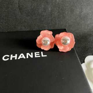 Chanel Elegant Blossom Crystal Earrings
