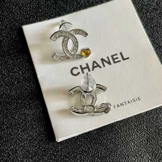 Chanel Elegant Signature CC Stud Earrings
