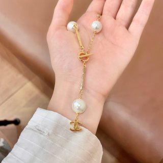 Chanel Timeless Pearl Y-Drop Necklace