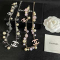 Chanel Vintage Pearl Beaded Statement Necklace