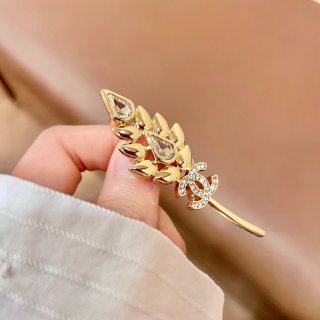 Chanel Elegant Butterfly Crystal Brooch