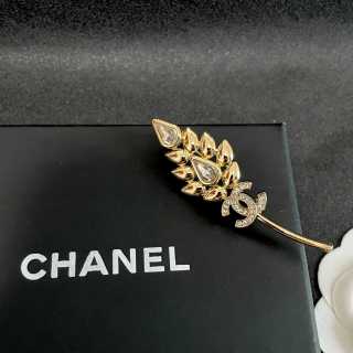 Chanel Elegant Butterfly Crystal Brooch