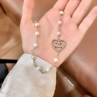 Chanel Timeless Pearl Layered Necklace