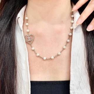Chanel Timeless Pearl Layered Necklace
