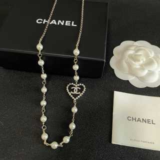 Chanel Timeless Pearl Layered Necklace