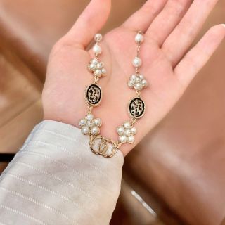 Chanel Vintage Pearl Blossom Necklace