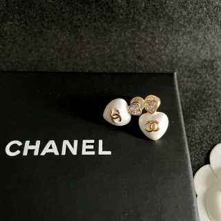 Chanel Fresh Fruit Charm Stud Earrings