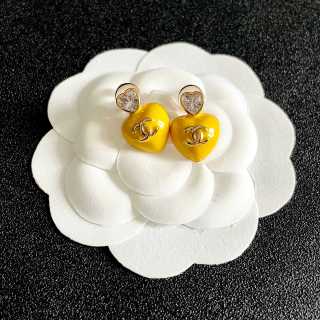 Chanel Fresh Fruit Charm Stud Earrings