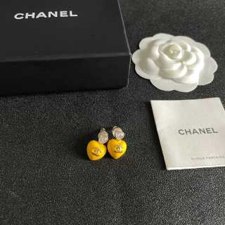Chanel Fresh Fruit Charm Stud Earrings