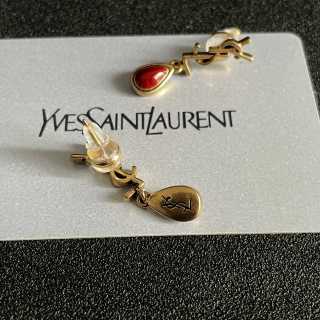 YSL Jardin Éclat Gemstone Drop Earrings