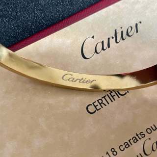 CARTIER Eloria Signature Plate Bracelet