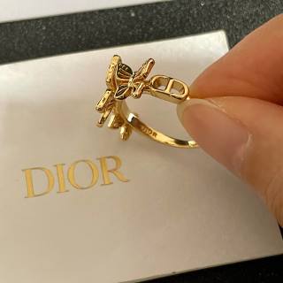Dior Butterfly Bloom Crystal Ring
