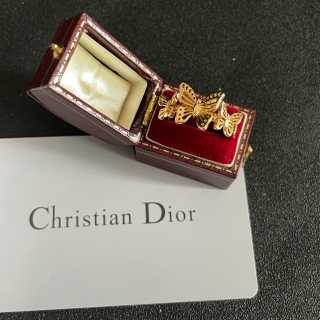 Dior Butterfly Bloom Crystal Ring