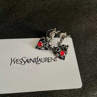 YSL Jardin Éclat Floral Crystal Earrings