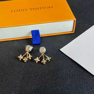 Louis Vuitton Blossom Flower Drop Earrings