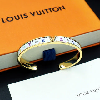 Louis Vuitton Monogram Blossom Cuff Bracelet