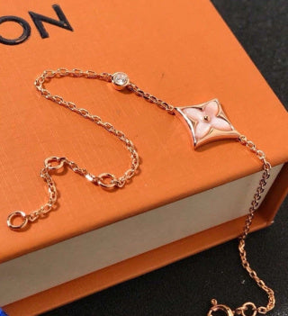Louis Vuitton Blossom Monogram Square Charm Bracelet
