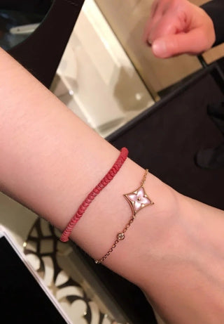 Louis Vuitton Blossom Monogram Square Charm Bracelet