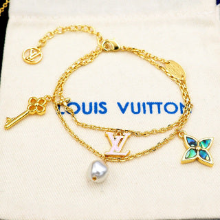 Louis Vuitton Blossom Pearl Charm Bracelet