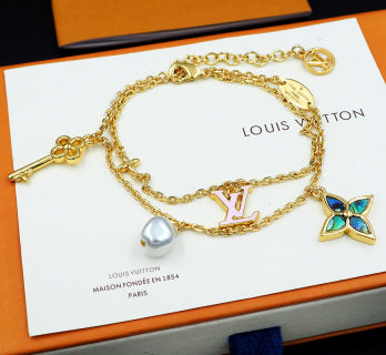 Louis Vuitton Blossom Pearl Charm Bracelet