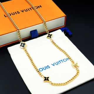 Louis Vuitton Monogram Link Chain Necklace